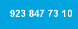 923 847 73 10
